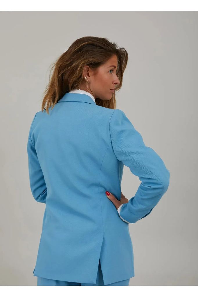 Coster Zoe Relaxed Blazer Cool Blue