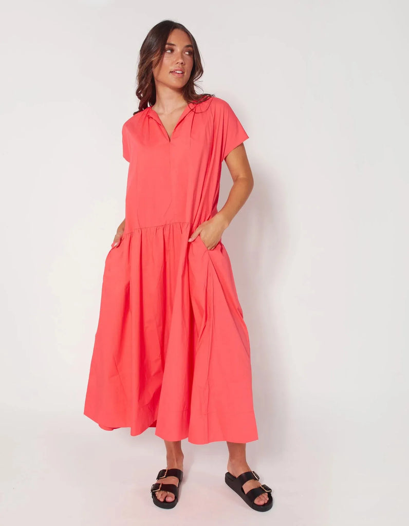 Maria Dress | Hot Pepper Maxi Dress 8,10,12,14 Dear Sutton