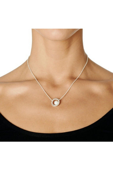 60S Pearl Necklace | Silver Necklaces + Pendants Efva Attling Stockholm