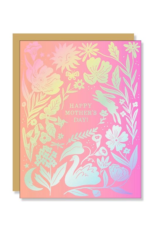 Greeting Card | Sunset Garden Mother's Day Mother's Day Greeting Card Hello Lucky