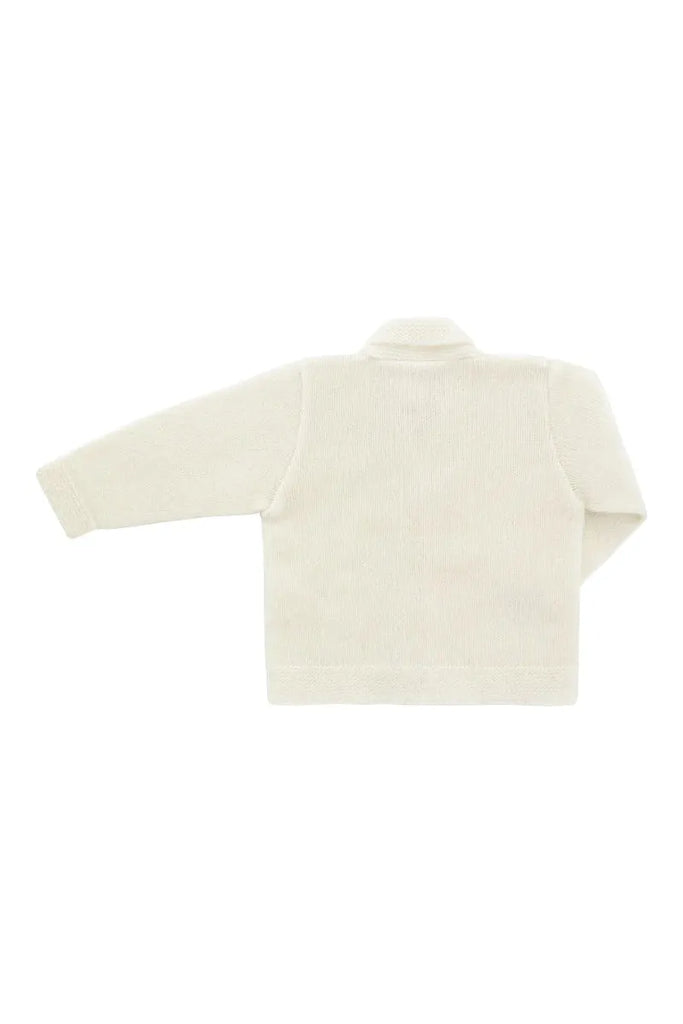 Classic Cardigan | Warm White | 2 Sizes Baby Clothing 0 - 3 months,6 - 12 months Benmore