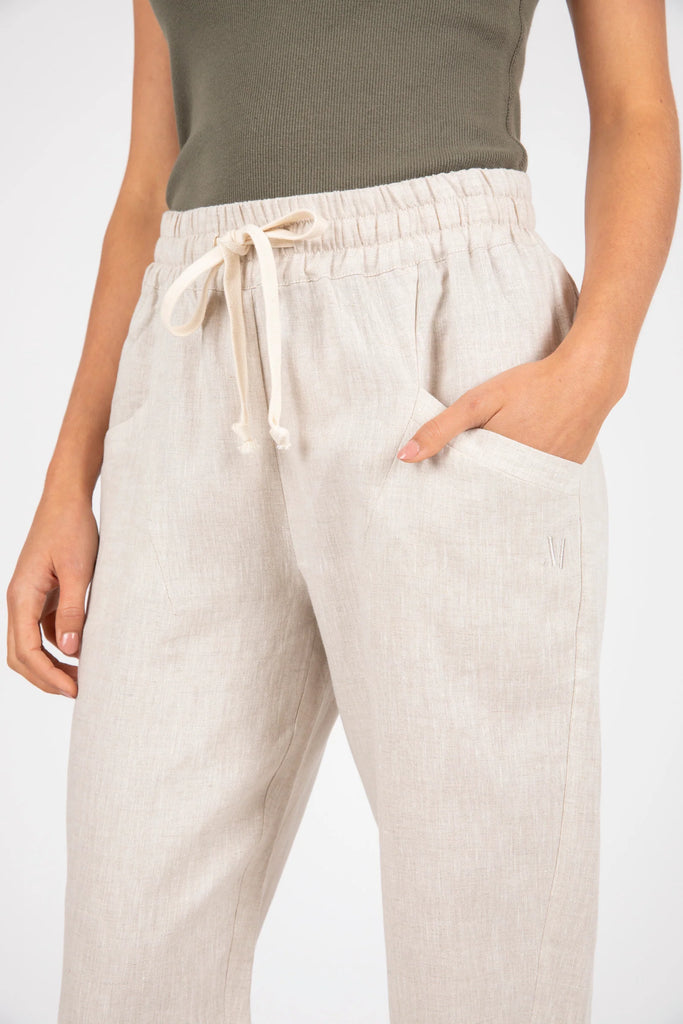 Marlow Natural Linen Pant