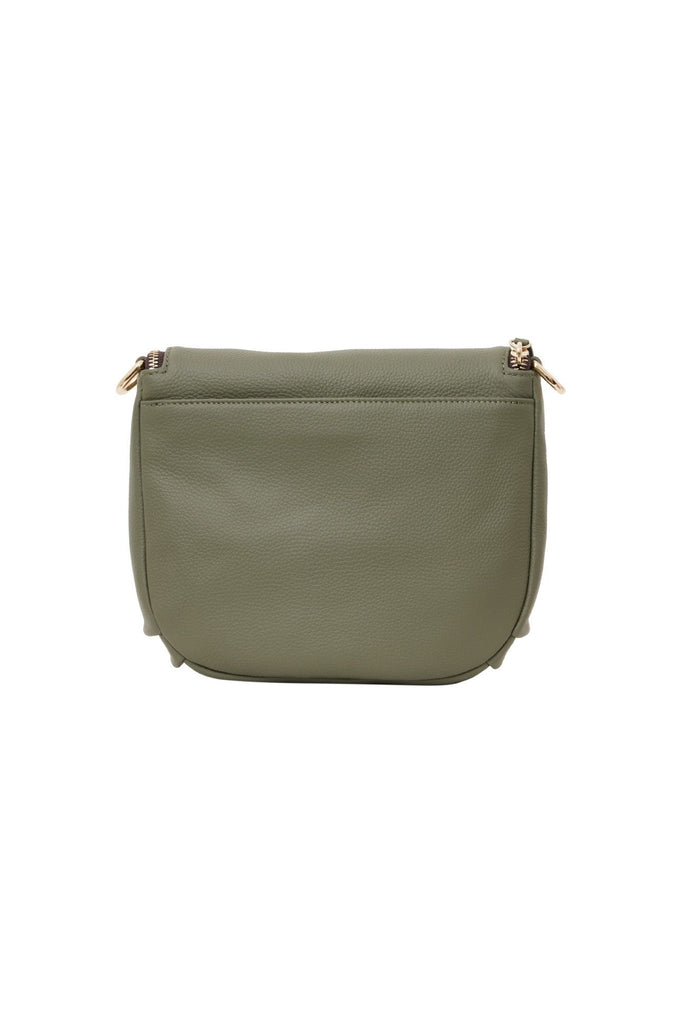 Saben AW24 Fifi Leather Handbag Cactus Green