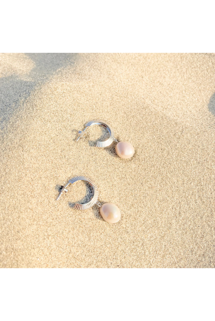 Silver Linings Colllective Aada Pearl Earrings
