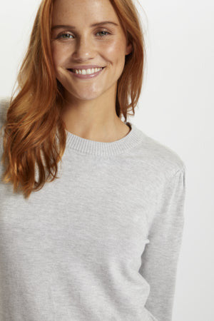 Mila Pullover | Grey Sweaters XS,S,M,L,XL,XXL Saint Tropez