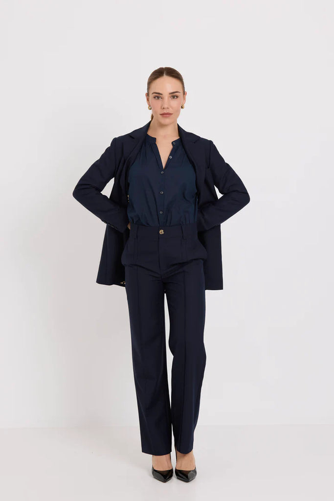 Tuesday Label base Pants Navy Suiting