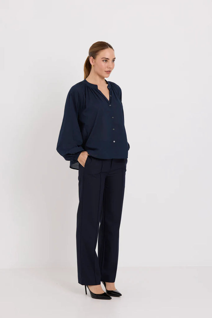 Tuesday Label base Pants Navy Suiting