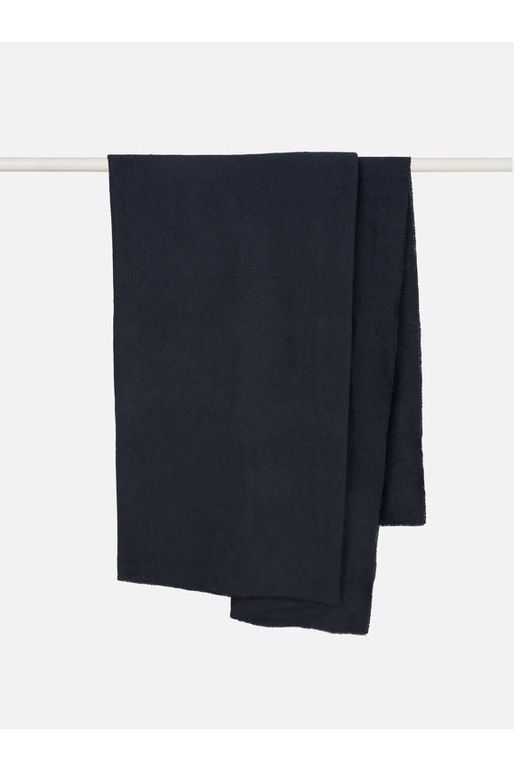 Large Wool Blanket | Blue/Black Throws + Rugs Citta
