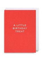 Mini Greeting Card | Little Birthday Treat Birthday Greeting Card Lagom
