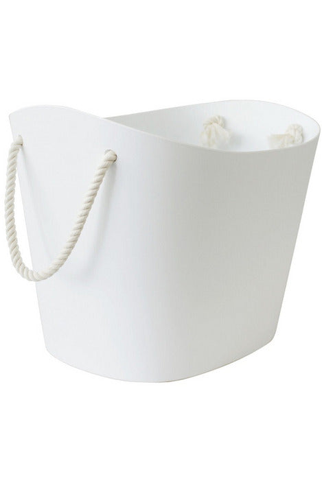 Hachiman | Balcolore Storage Basket Medium White | Crisp Home + Wear