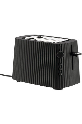 Plisse Electric Toaster | Black Small Kitchen Appliances Alessi