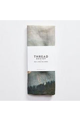 Linen Tea Towel - Altitude Tea Towels Thread Design