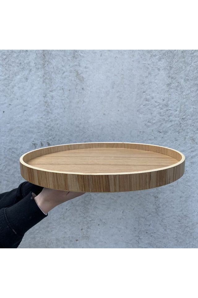 Willow Circular Trays | 2 Sizes Serving Boards + Trays Medium,Large NED Collections