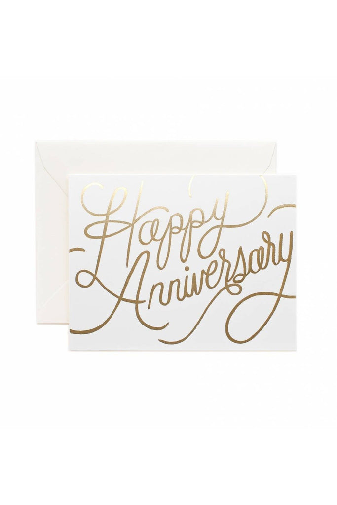 Greeting Card | Happy Anniversary Anniversary + Wedding Greeting Card Rifle Paper