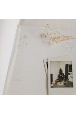 Christmas Memory Book | Pine Christmas Keepsake Books Forget Me Not - Keepsake Journals