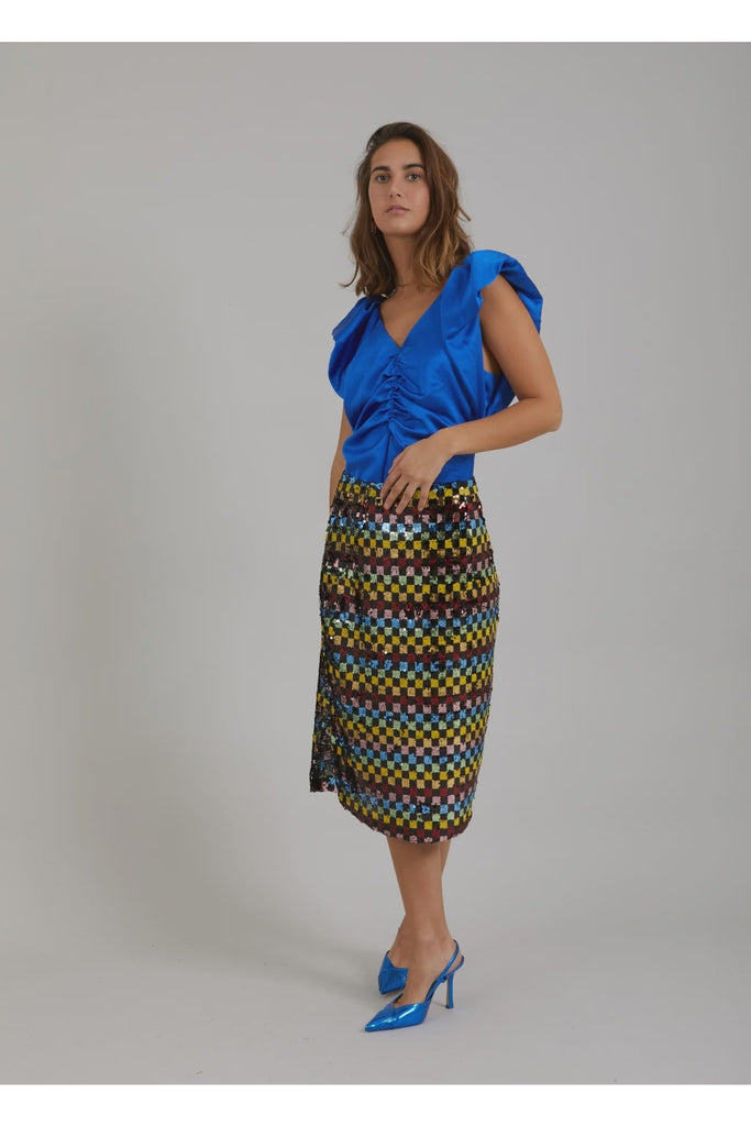 Sequin Skirt | Multi Colour Skirts 36,38,40,42 Coster Copenhagen