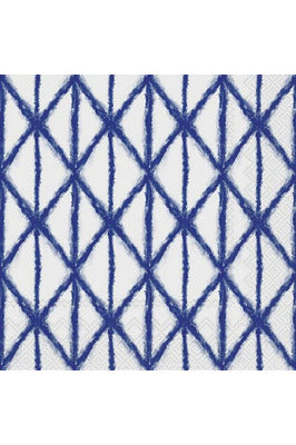 IHR | Luncheon Paper Napkin Shibori Blue | Crisp Home + Wear