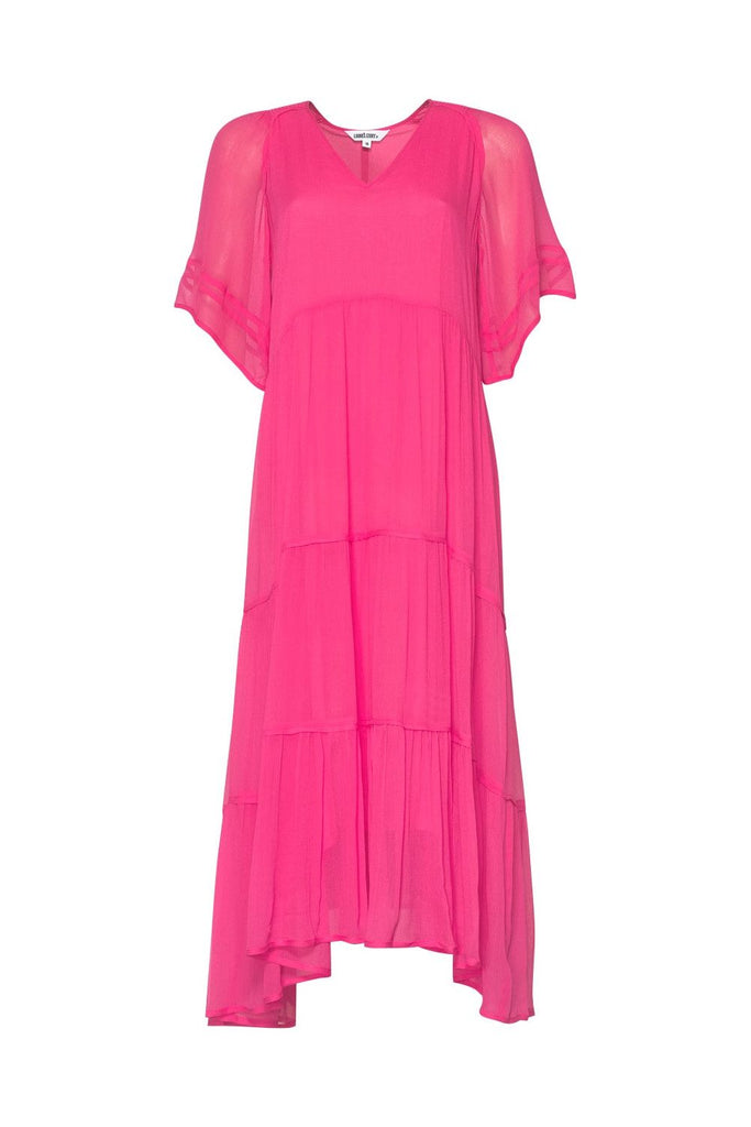 Tate Midi Dress | Hot Pink Midi Dress 8,10,12,14 Loobie's Story