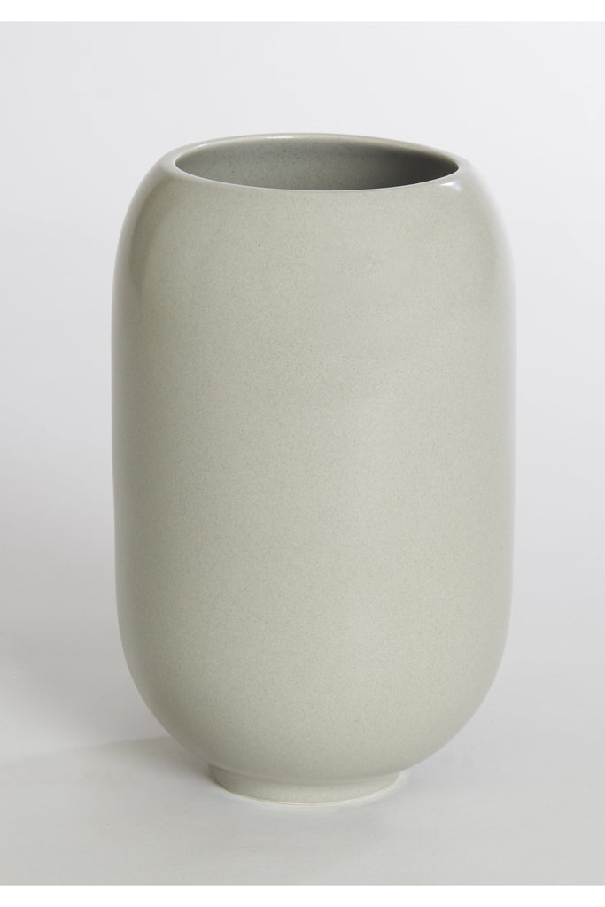 Gidon Bing Ceramics Ovum Vase French Green Crisp Home + Wear