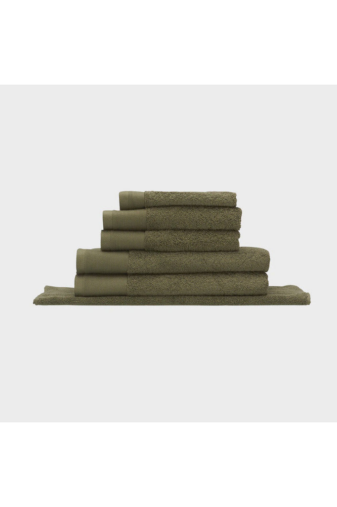 Vida Organic Olive Bath Sheet Towels + Cloths Seneca Textiles
