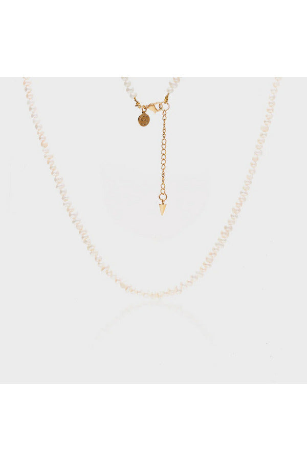 Santorini Necklace | 2 Colours Necklaces + Pendants Gold Silk & STEEL