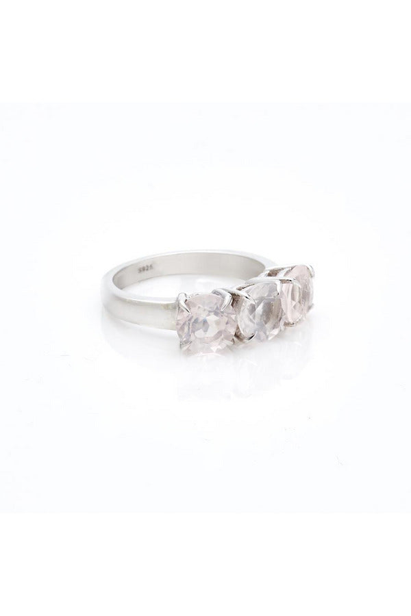 Nostalgia Ring | Rose Quartz Rings Silver / M (US7),Gold / M (US7),Silver / L (US8),Gold / L (US8) Silk & STEEL