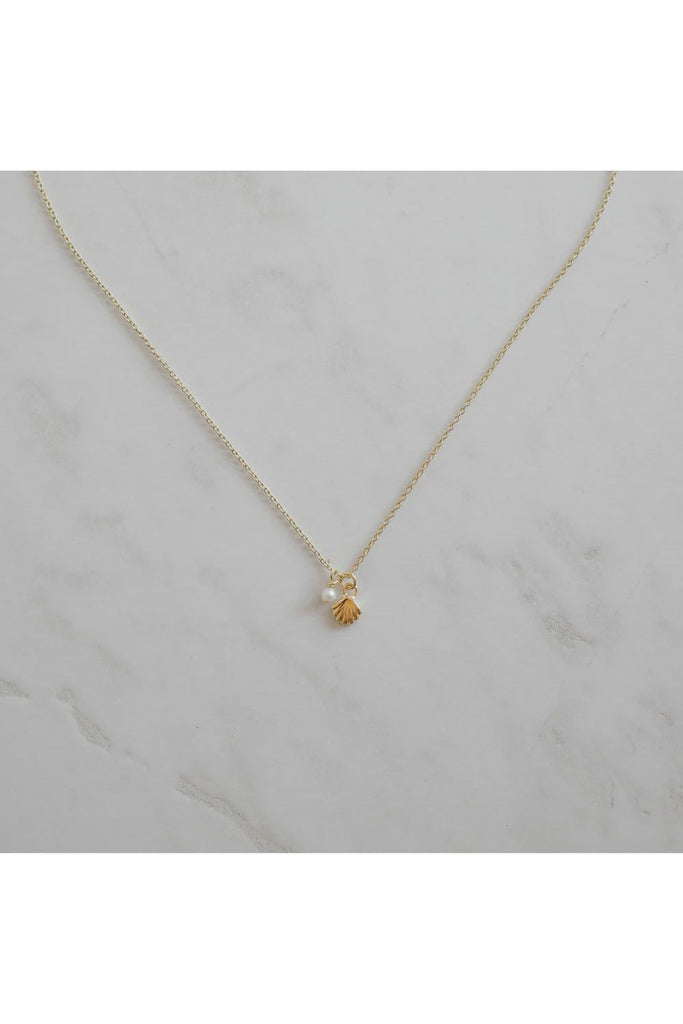 She Shell Necklace with Pearl Necklaces + Pendants Silver,Gold S O P H IE