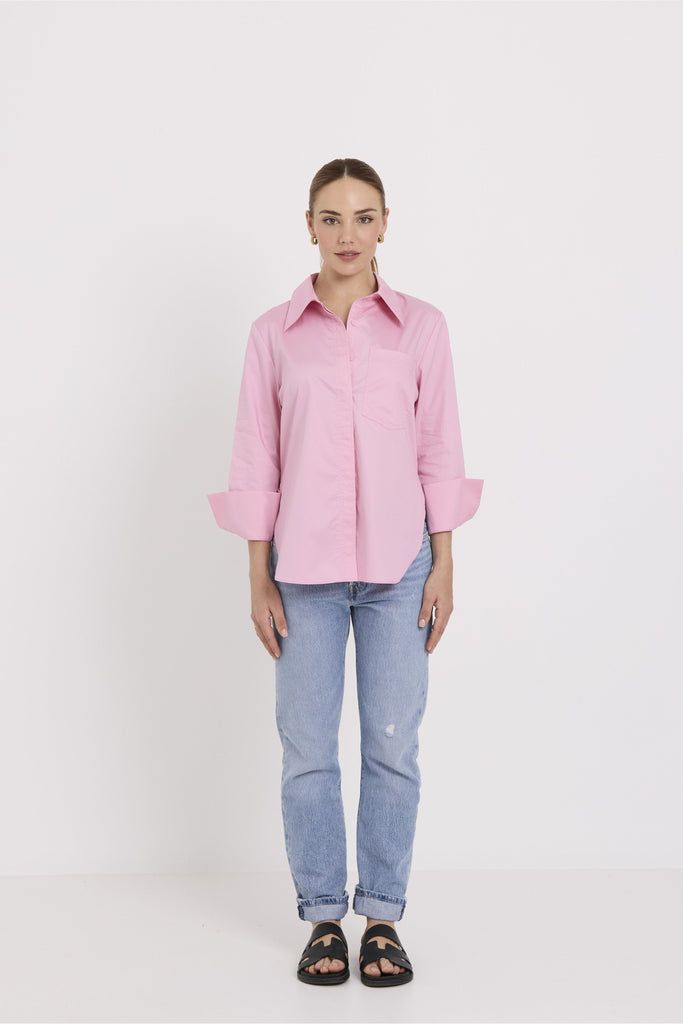 George Shirt | Rose Pink Shirts 8,10,12,14 Tuesday Label