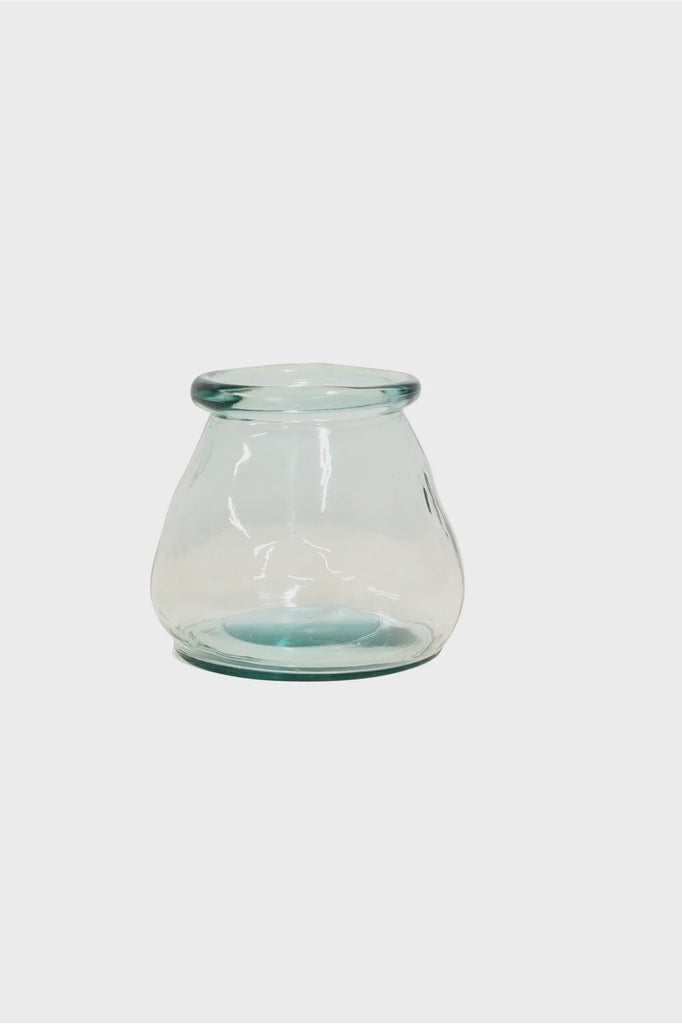 Hurricane Holder Large | Clear Recycled Glass Candle Holders Not specified