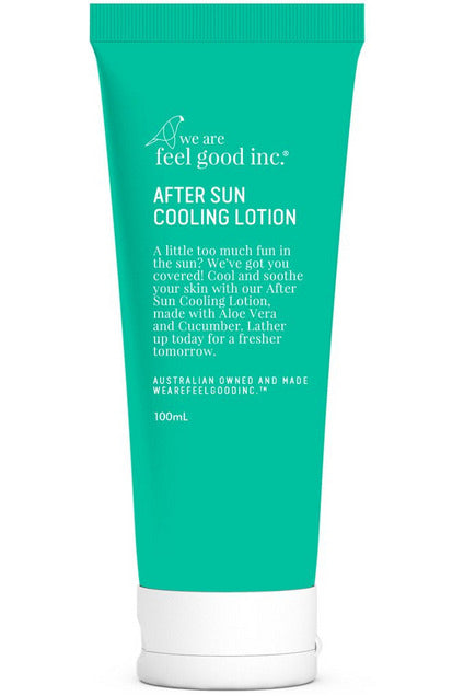 After Sun Cooling Lotion Sunscreen We Are Feel Good Inc.