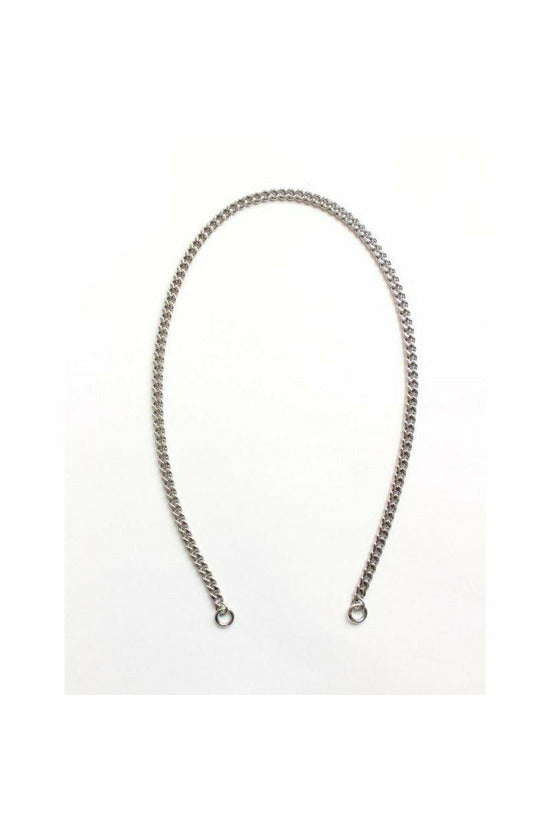 Lucent Curb Long Plain Necklace | 2 Colours Necklaces + Pendants Silver Cathy Pope