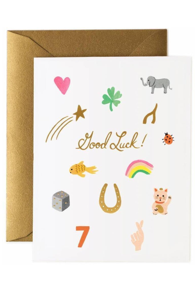 Greeting Card | Good Luck Charms Everyday Greeting Card Rifle Paper