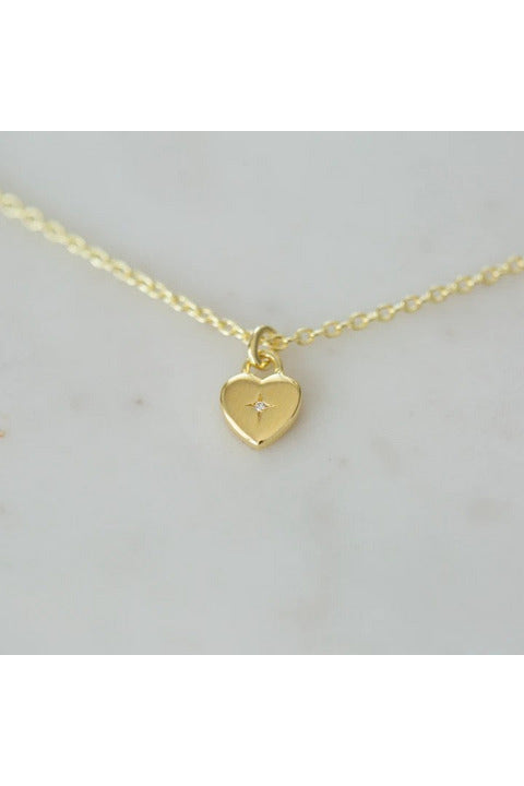 Sweetheart Necklace Necklaces + Pendants Gold S O P H IE