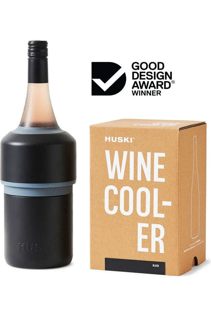 Wine Cooler | 6 Finishes Beer + Wine Coolers + Cool Tumblers Black Huski