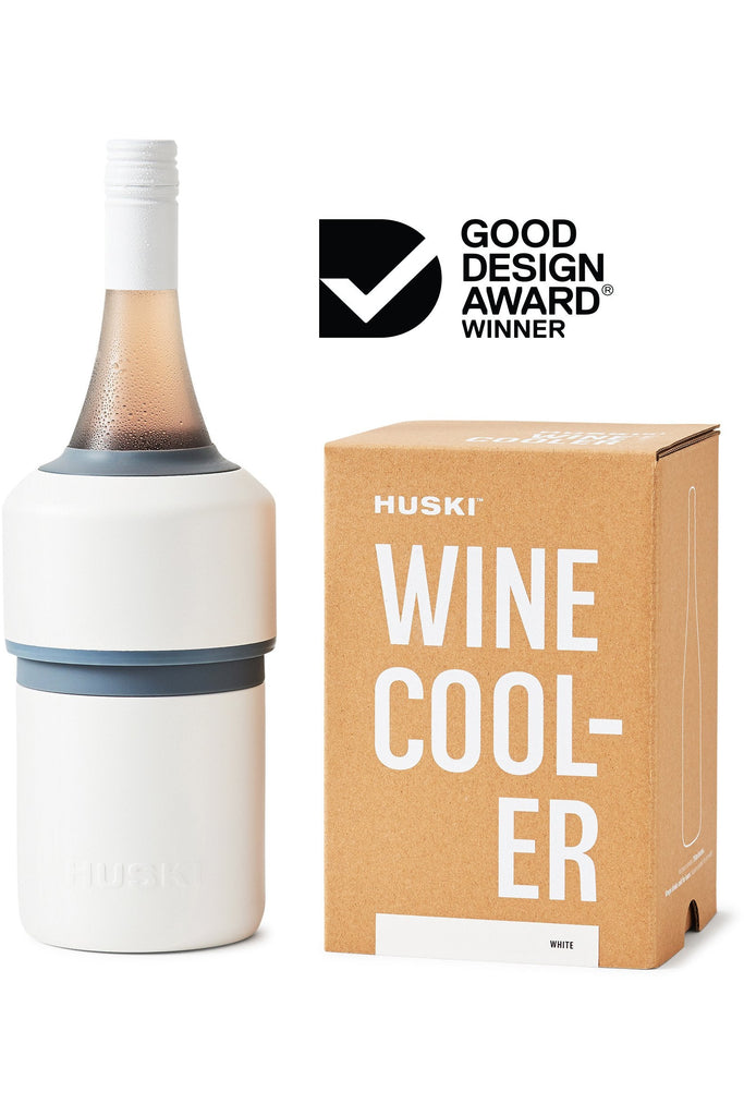 Wine Cooler | 6 Finishes Beer + Wine Coolers + Cool Tumblers White Huski