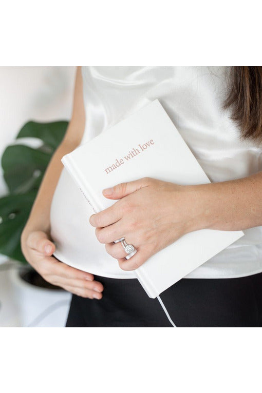 Made With Love | Pregnancy Journal Baby + Child Keepsake Books Forget Me Not - Keepsake Journals