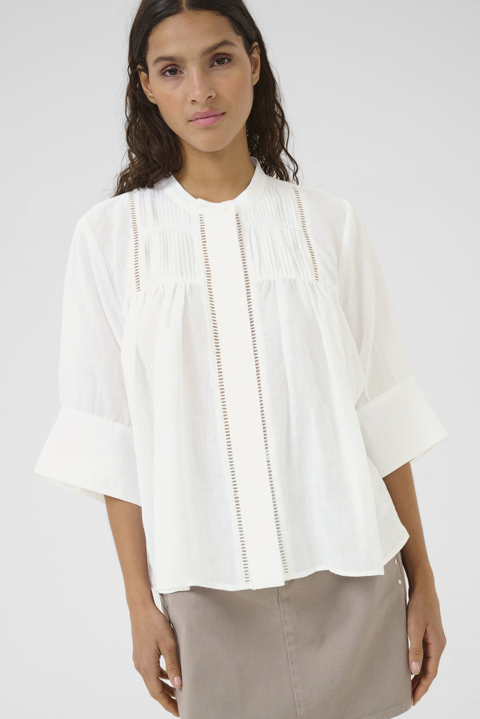 Vilde Blouse | Bright White Tops 36,38,40,42 Karen by Simonsen