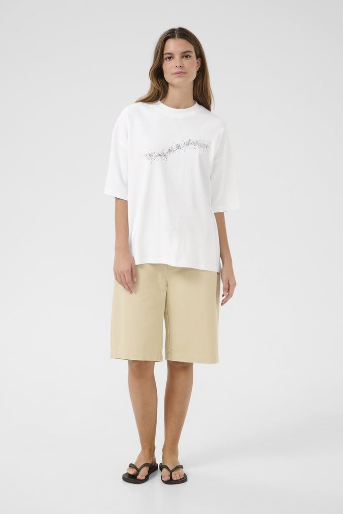 Vigdis Tee | Bright White Tees XS,S,M,L Karen by Simonsen