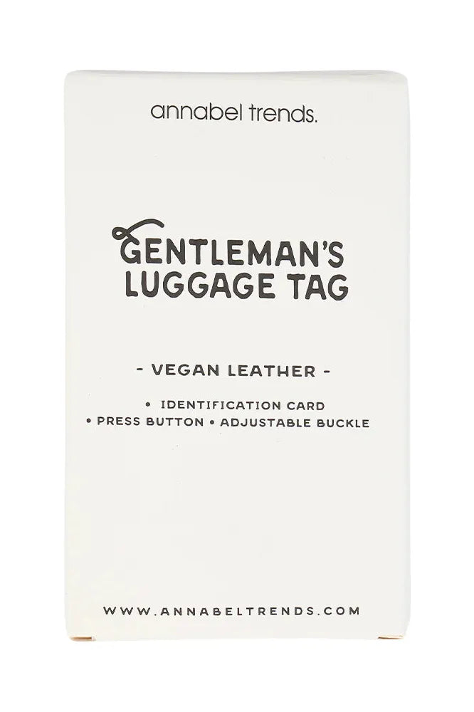 Gentleman's Luggage Tag Luggage + Accessories Annabel Trends