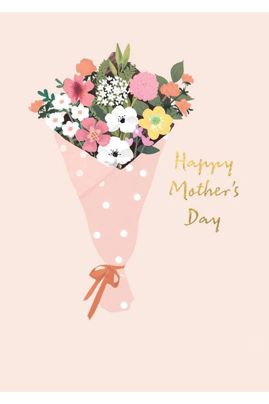 Greeting Card | Happy Mother's Day Bouquet Mother's Day Greeting Card Hammond Gower