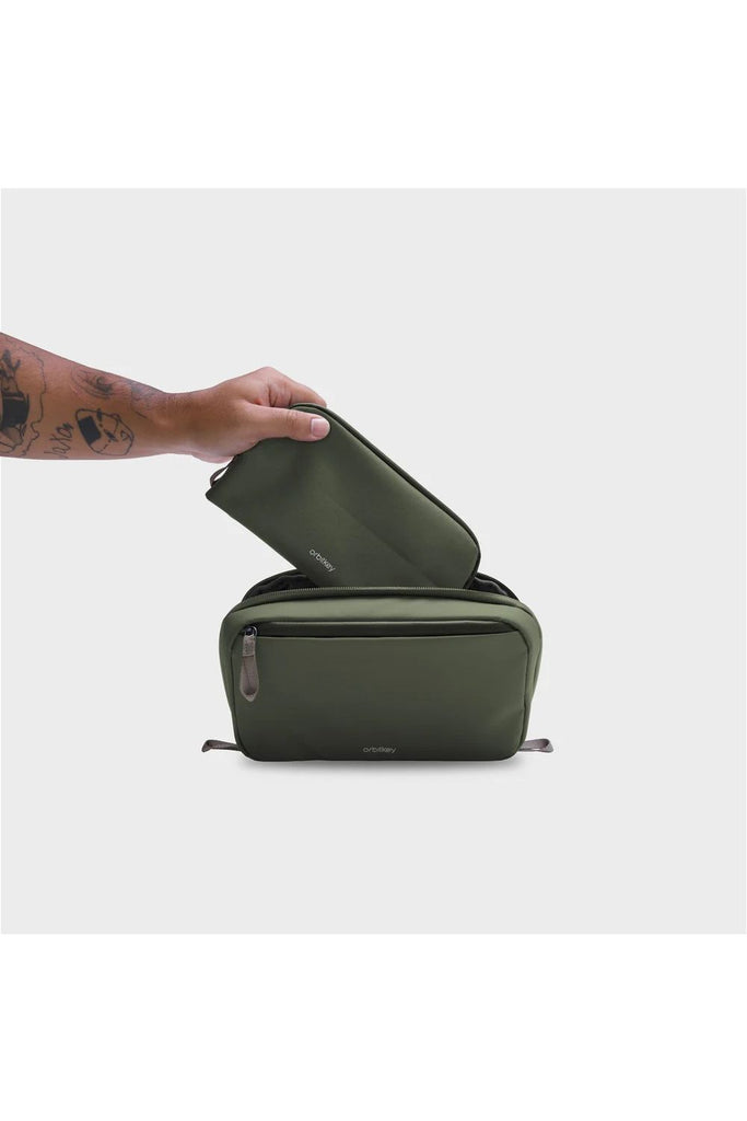 2-in-1 Tech Pouch | Olive Productivity Organisation Orbitkey