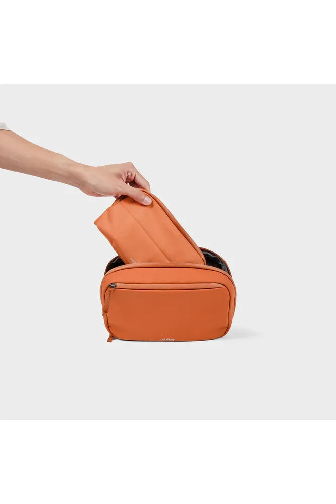 2-in-1 Tech Pouch | Terracotta Productivity Organisation Orbitkey