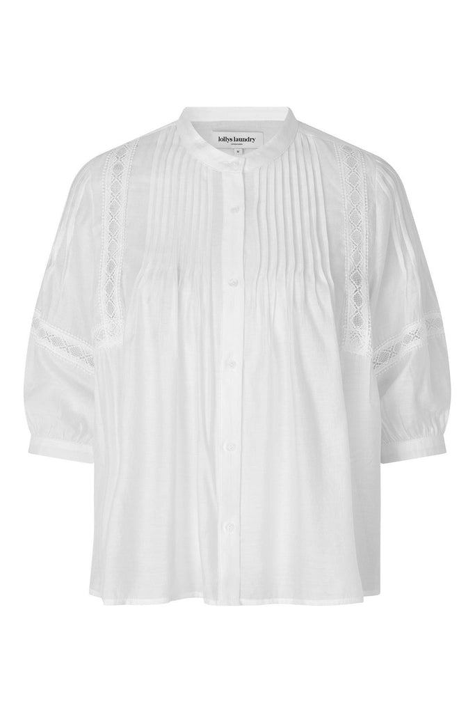 Liliana Shirt | White Tops XS,S,M,L Lollys Laundry