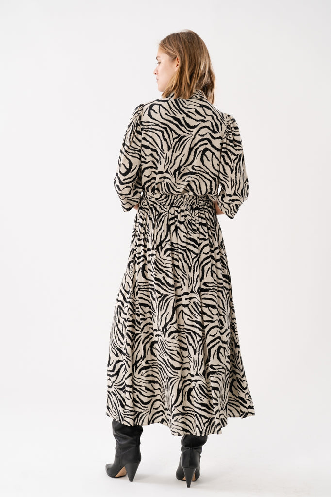 Akane Maxi Skirt | Zebra Print Skirts XS,S,M,L Lollys Laundry