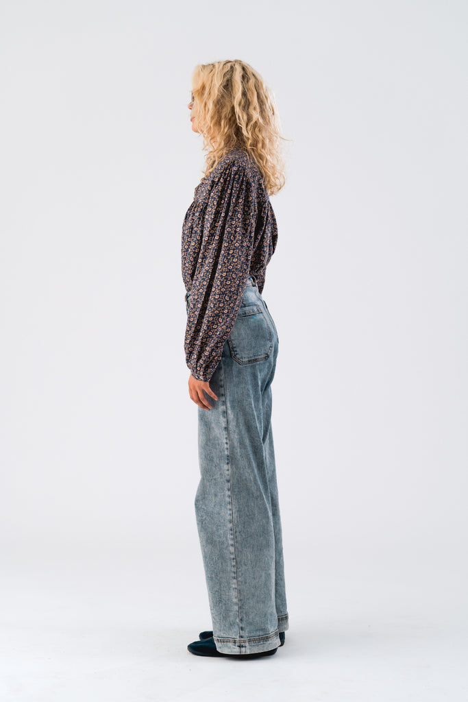 Lollys Laundry Florida Pant Blue Pants Jeans