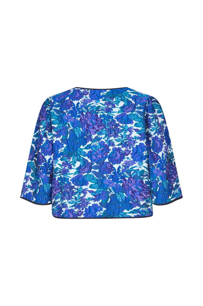 Trine Short Jacket | Flower Print Jackets XS,S,M,L Lollys Laundry