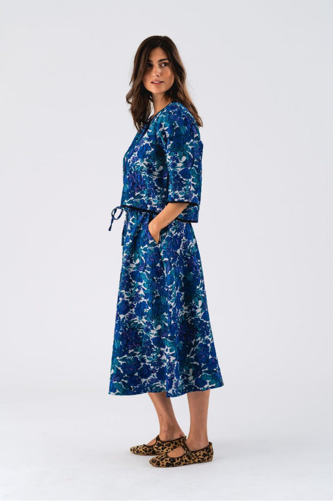 Trine Short Jacket | Flower Print Jackets XS,S,M,L Lollys Laundry
