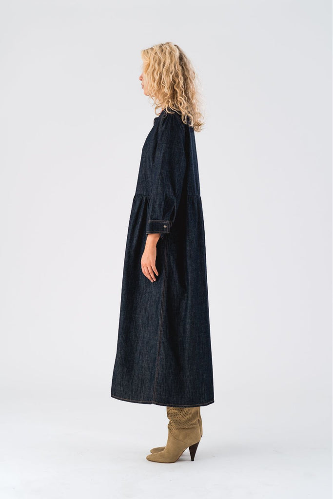 Aliya Maxi Dress | Blue Maxi Dress XS,S,M,L Lollys Laundry