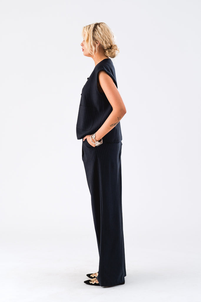Tyler Pant | Dark Navy Pants XS,S,M,L Lollys Laundry