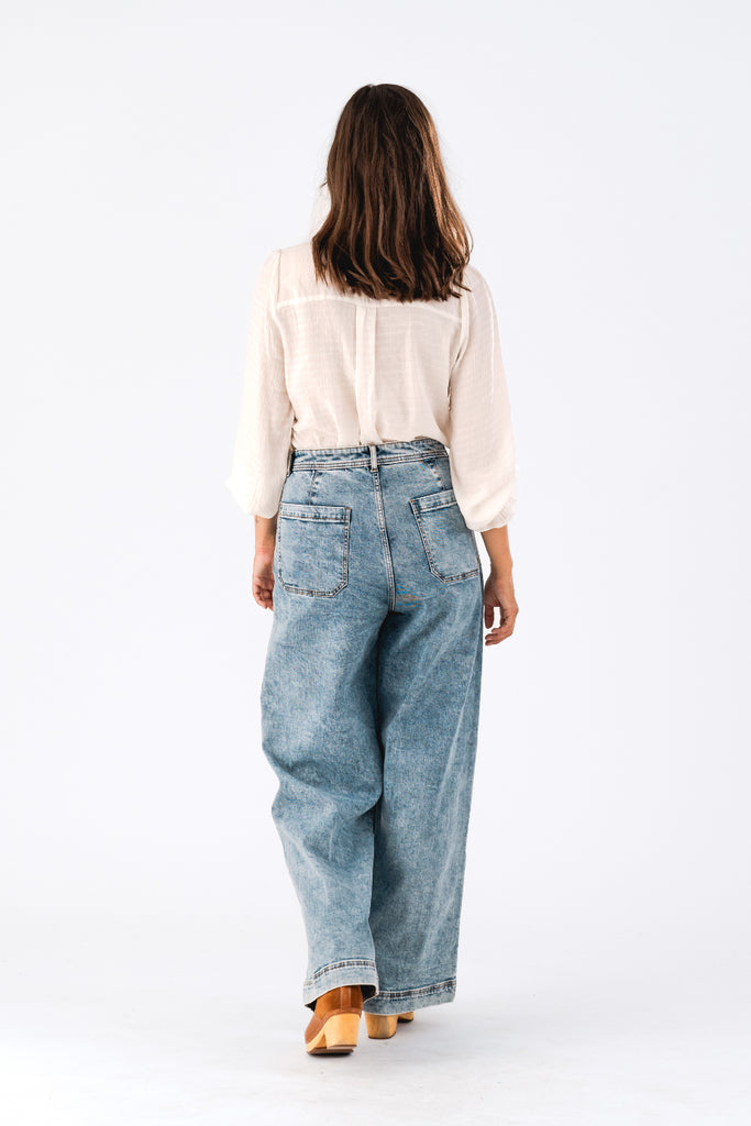 Ariel Shirt | White Shirts XS,S,M,L Lollys Laundry